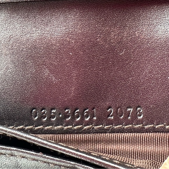 Gucci Dark Brown Leather Long Wallet - Picture 9 of 15